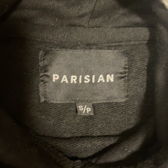 Cropped black hoodie New York - Picture 3 of 3